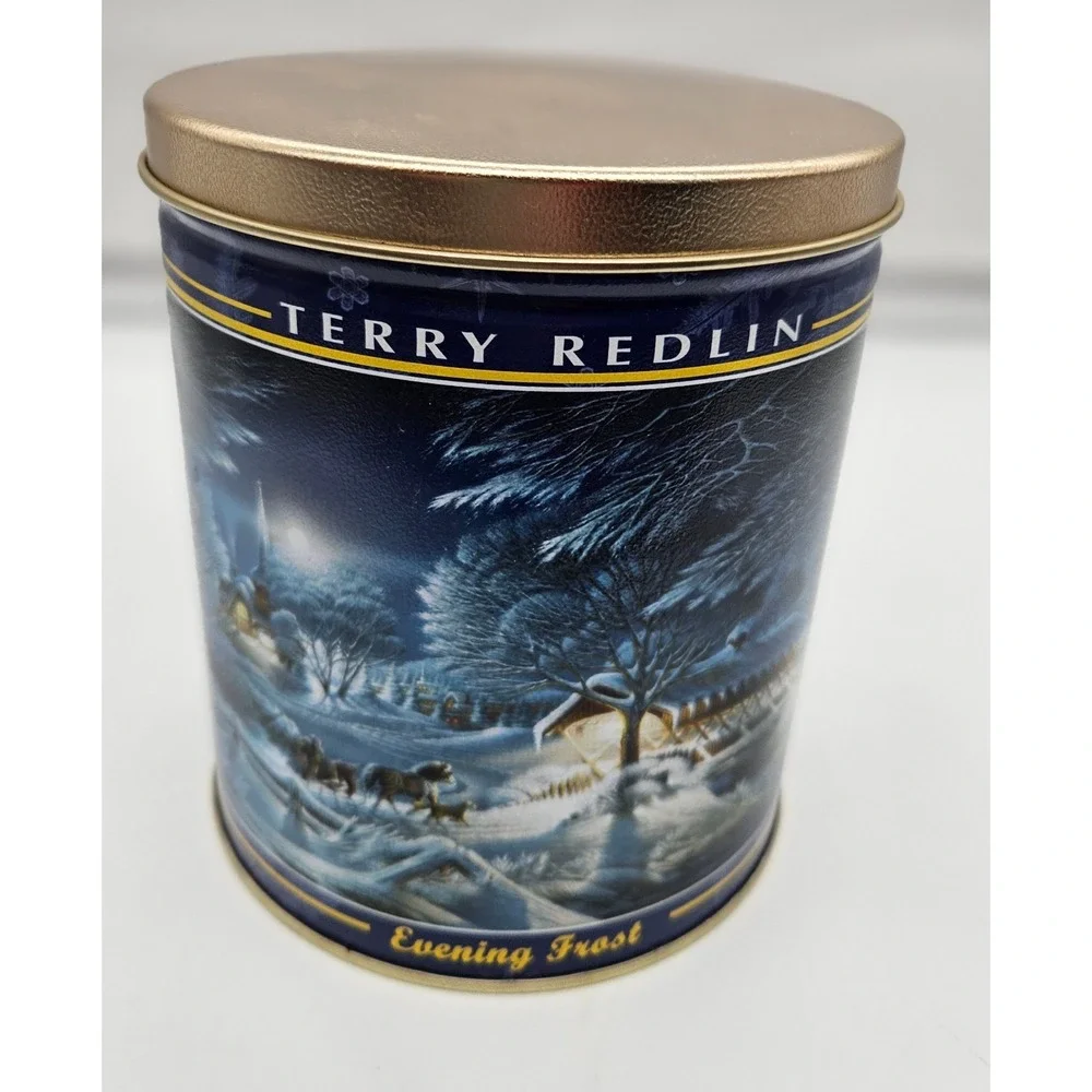 Terry Redlin Evening Frost Collectible‎ Tin Winter Scene Art